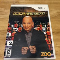 Used Wii Deal Or No Deal Game