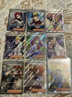 Pokémon Trainer cards