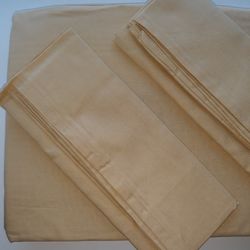New Queen Gold Bed Sheets