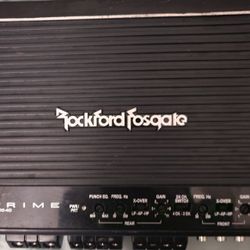 Rockford Fosgate Prime R400-4D Amplifier