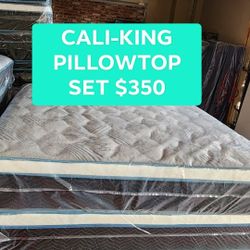 CALI-KING PILLOWTOP SET 