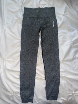 Gymshark Vital Seamless Leggings in Charcoal Marl - Size Small (S)