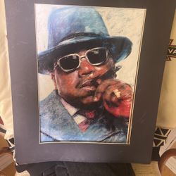 Notorious B.I.G. Hand Painting 