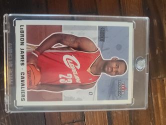 Lebron james fleer tradition rc #261
