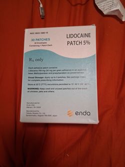 Lidocaine Patches