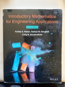 Introductory Mathematics for Engineering applications
