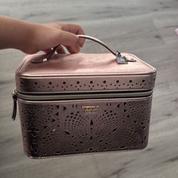 Victoria secret makeup bag storage