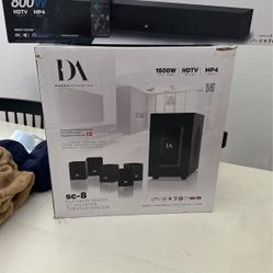 Danon Acoustics - Home Theater System W/ Sound Bar 