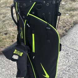 Nike Sport Lite Golf Carry Stand Bag 5 Way Divider 