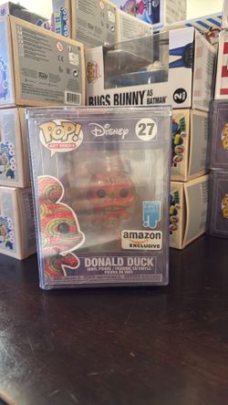 Donald Duck art Amazon exclusive