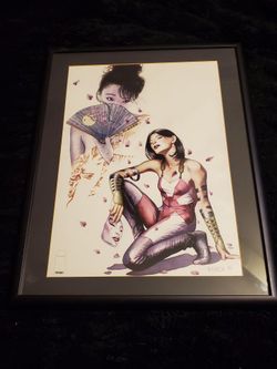 David Mack Kabuki Skin Deep Framed Print