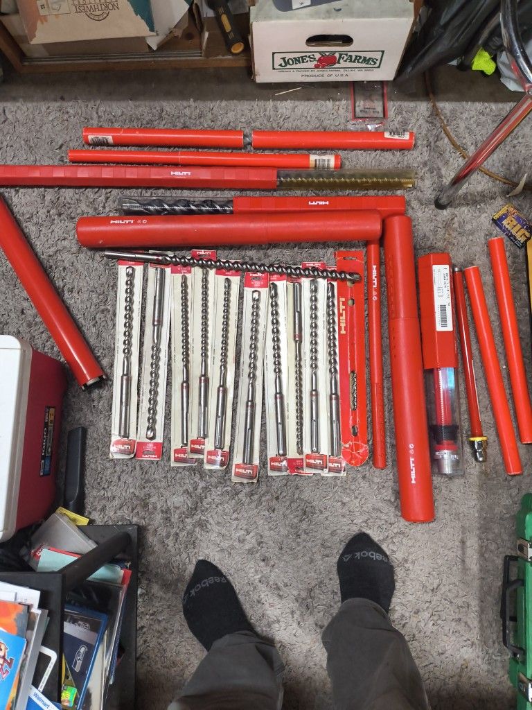 hilti concrete drill bits