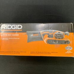 RIDGID Belt Sander  3 In. X 18 In. Heavy-Duty Variable Speed 6.5 Amp  R27401