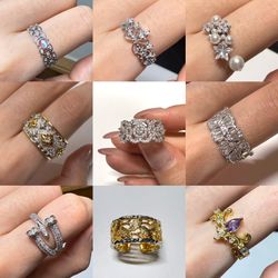 Vintage Adjustable Rings
