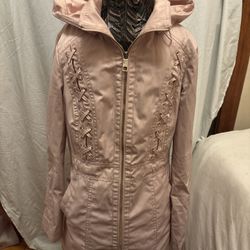 Guess Pink Raincoat XS 
