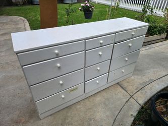 Light duty dresser 55 1/2" x 15" x 32" tall
