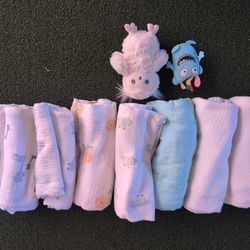 Assortment Of Baby Blankets