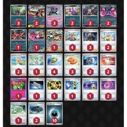 Pokémon Deck Sharpedo Toxtricity