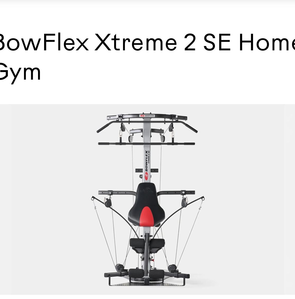 Bowflex Extreme XE 2