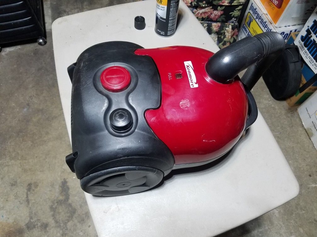 Small Kenmore Canister Vac