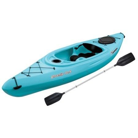 Sun Dolphin Phoenix 10.4 Sit-In Kayak Sea Blue, (STAN)
