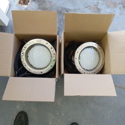 2 Led Colored Pool Lights 