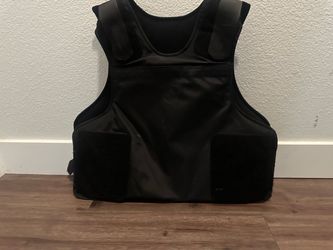 Black Concealable Body Armor Vest