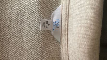 Large button quarter zip