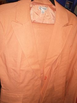 Ladies Suit, Chadwick, Sz 12 Orange 