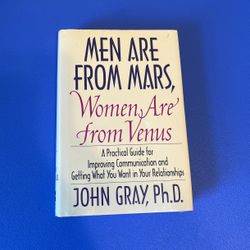 Men are from Mars, Women are from Venus