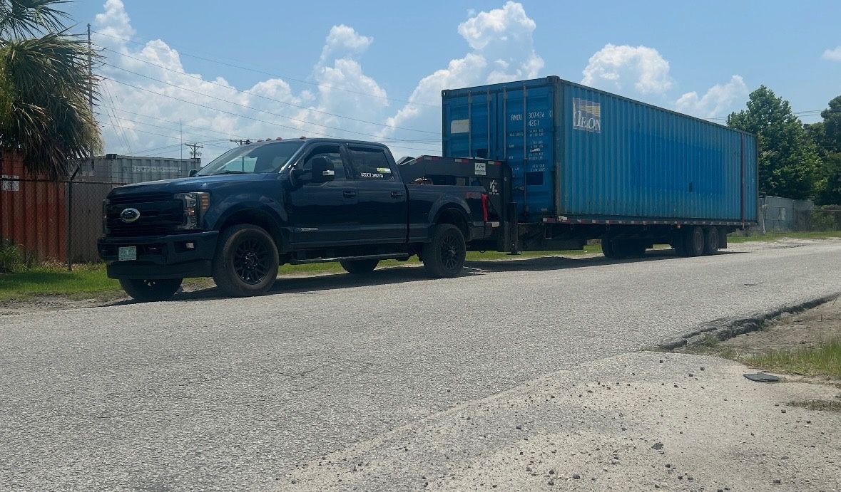 We Deliver To You! 20 & 40 Foot Containers