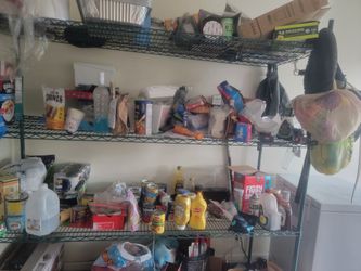 Heavy-Duty Adjustable Steel Wire Shelving Unit