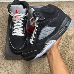 2025 Air Jordan 5 Retro OG Black Metallic Reimagined 