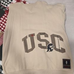 Travis Scott x Mitchell & Ness USC Trojans Pullover Sweatershirt