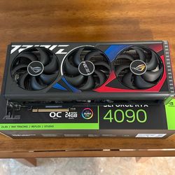 ASUS ROG Strix GeForce RTX 4090 OC 24GB GDDR6X Graphics Card