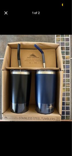 Stainless steel tumblers