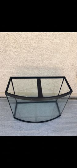 Bowfront Fish Tank 30L x 15W x 24H