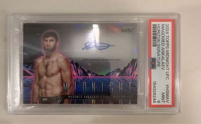 2024 Topps Midnight UFC - Horizon Signatures Magomed Ankalaev #HS-MAV (AU)