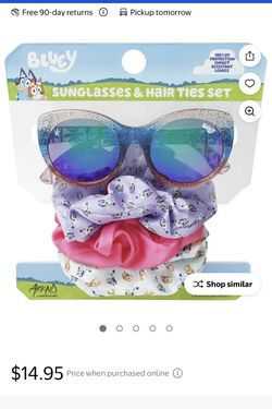 Sunglasses And Hair Tie Set