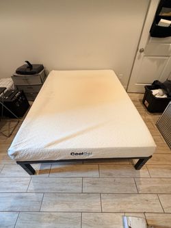 Full-size mattress & bed frame