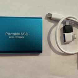 Portable SSD 2 TB External Solid State Drive