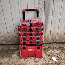 MILWAUKEE PACKOUT (6 Compartments) 2-half 4 -full
