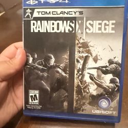 Rainbows x siege ps4 game on sale!!