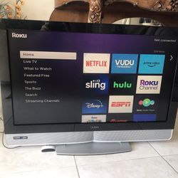 Vizio 42” TV With Roku.