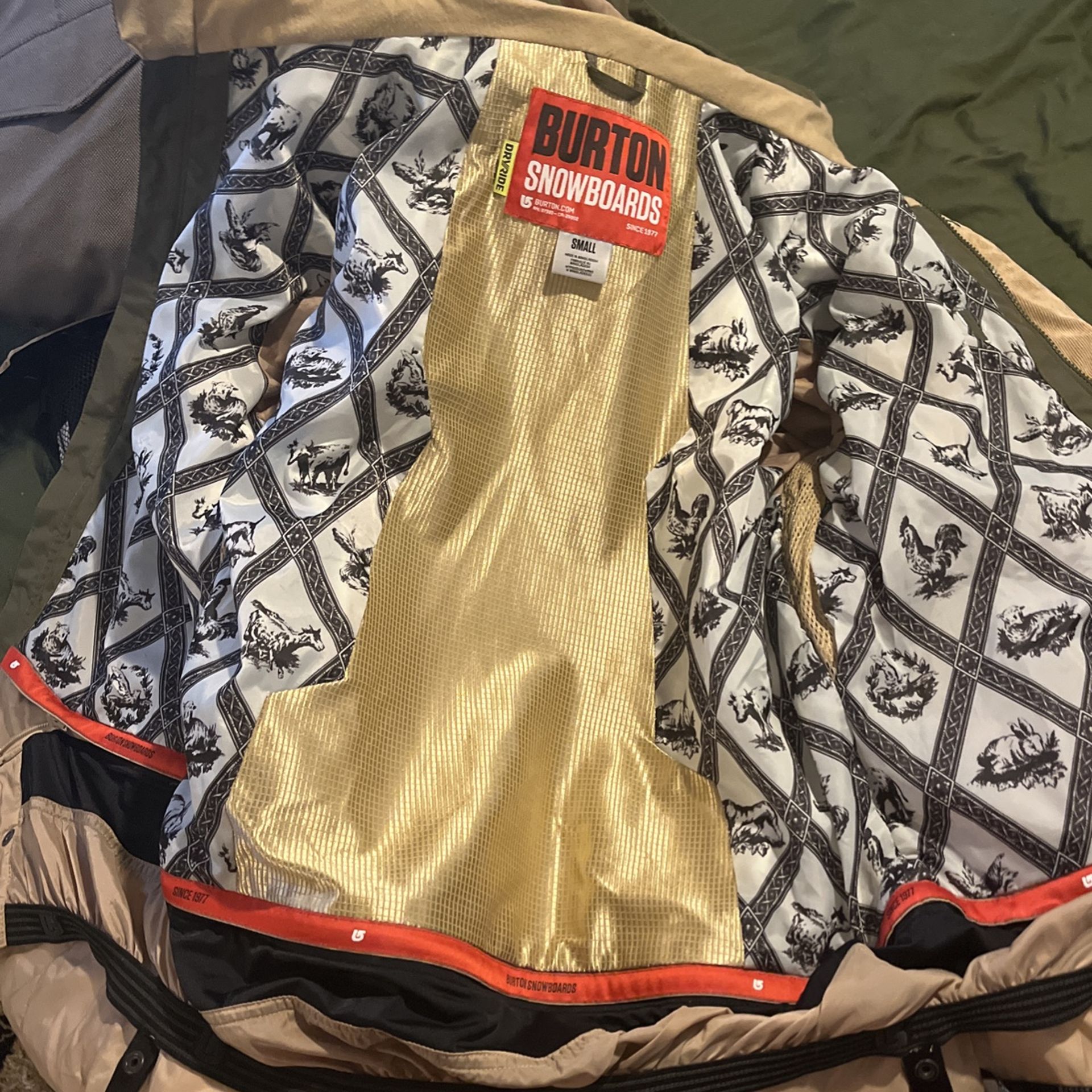 Rare Burton Snow Borad Ski Jacket 