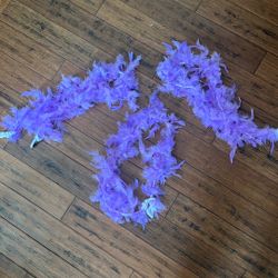 Three Purple Boas
