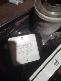 Vivisur 4inch duct fan and charcoal filter