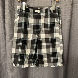 Boys Plaid Shorts 