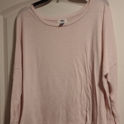 Baby Pink Long Sleeve - Size L