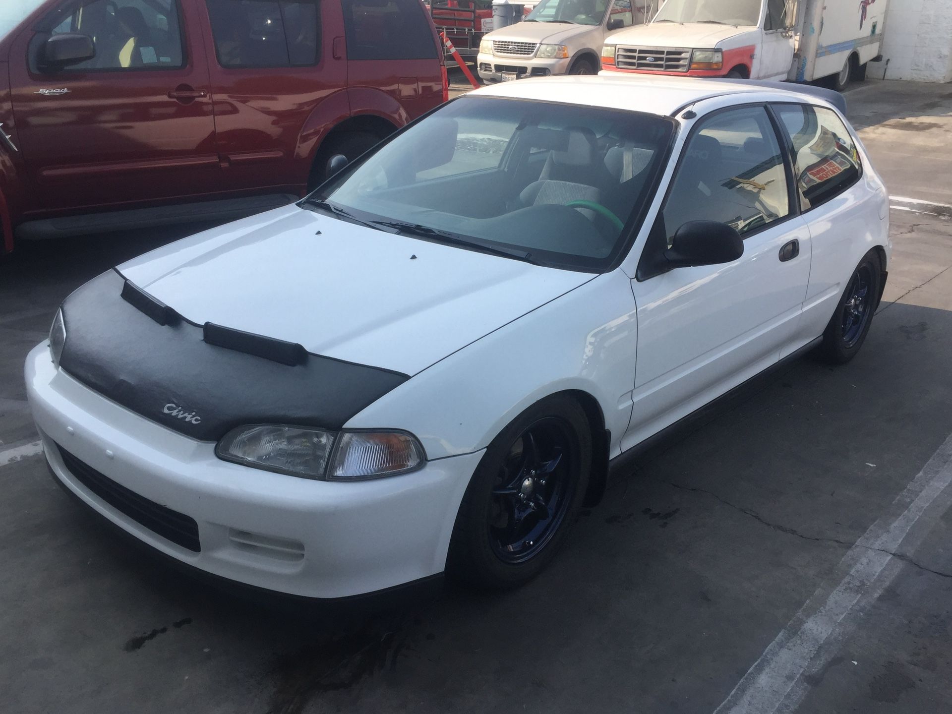 92-95 Honda civic Eg/Ej - OEM Hood Bra